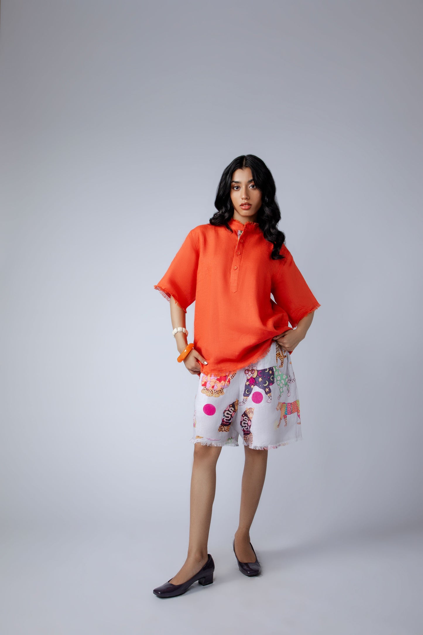 FASHION LEOPARD W Set - Orange