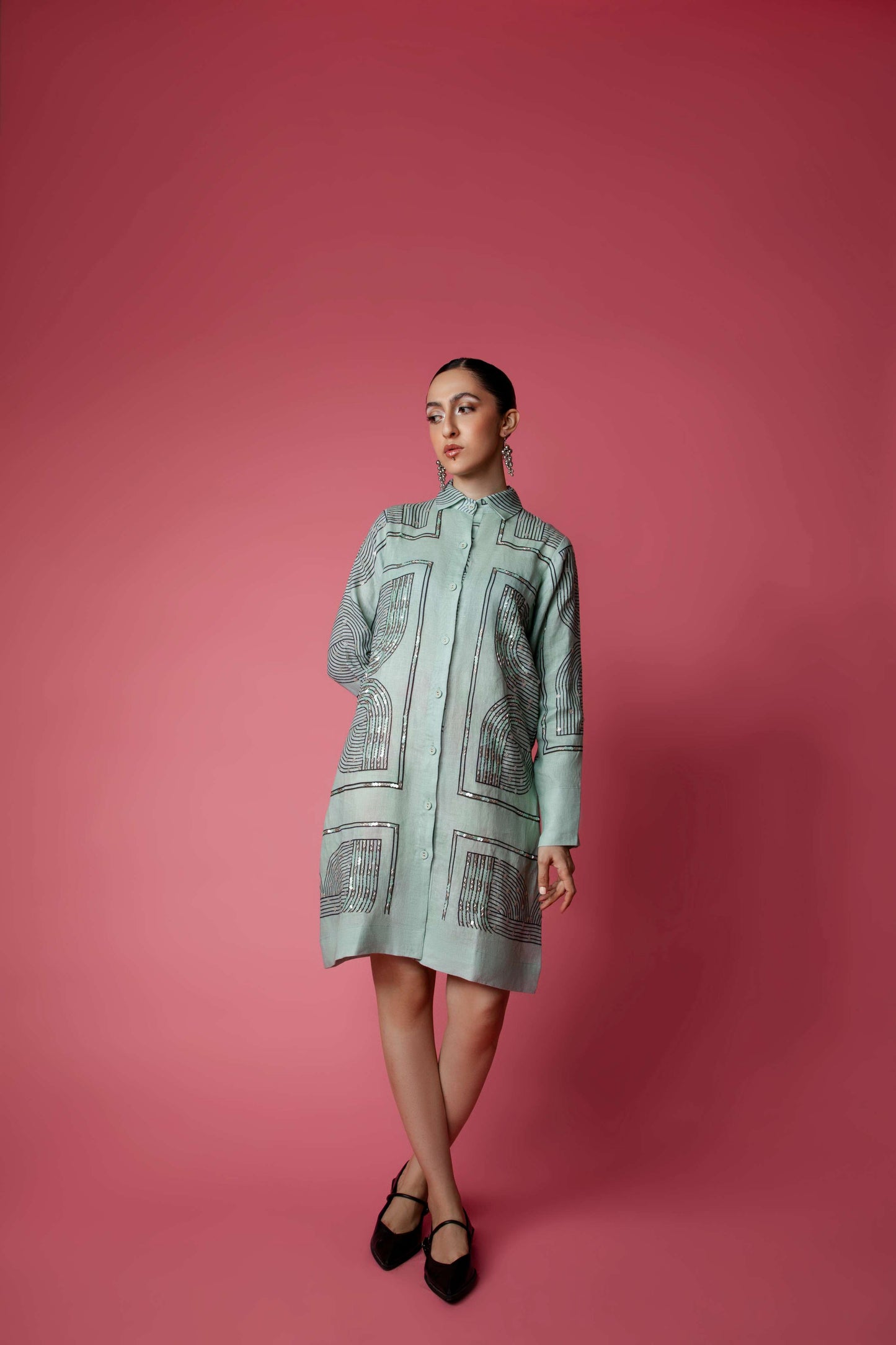 MISH MASH Dress - Green