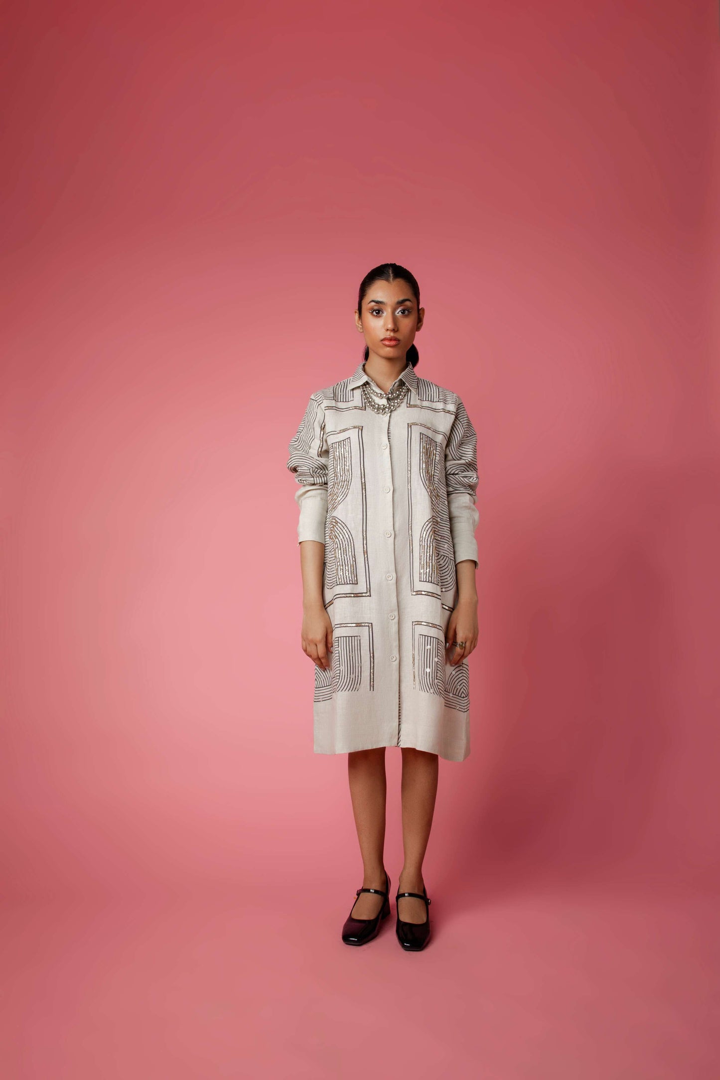 MISH MASH Dress - Beige