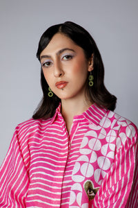 Eye in Heart Shirt Pink W