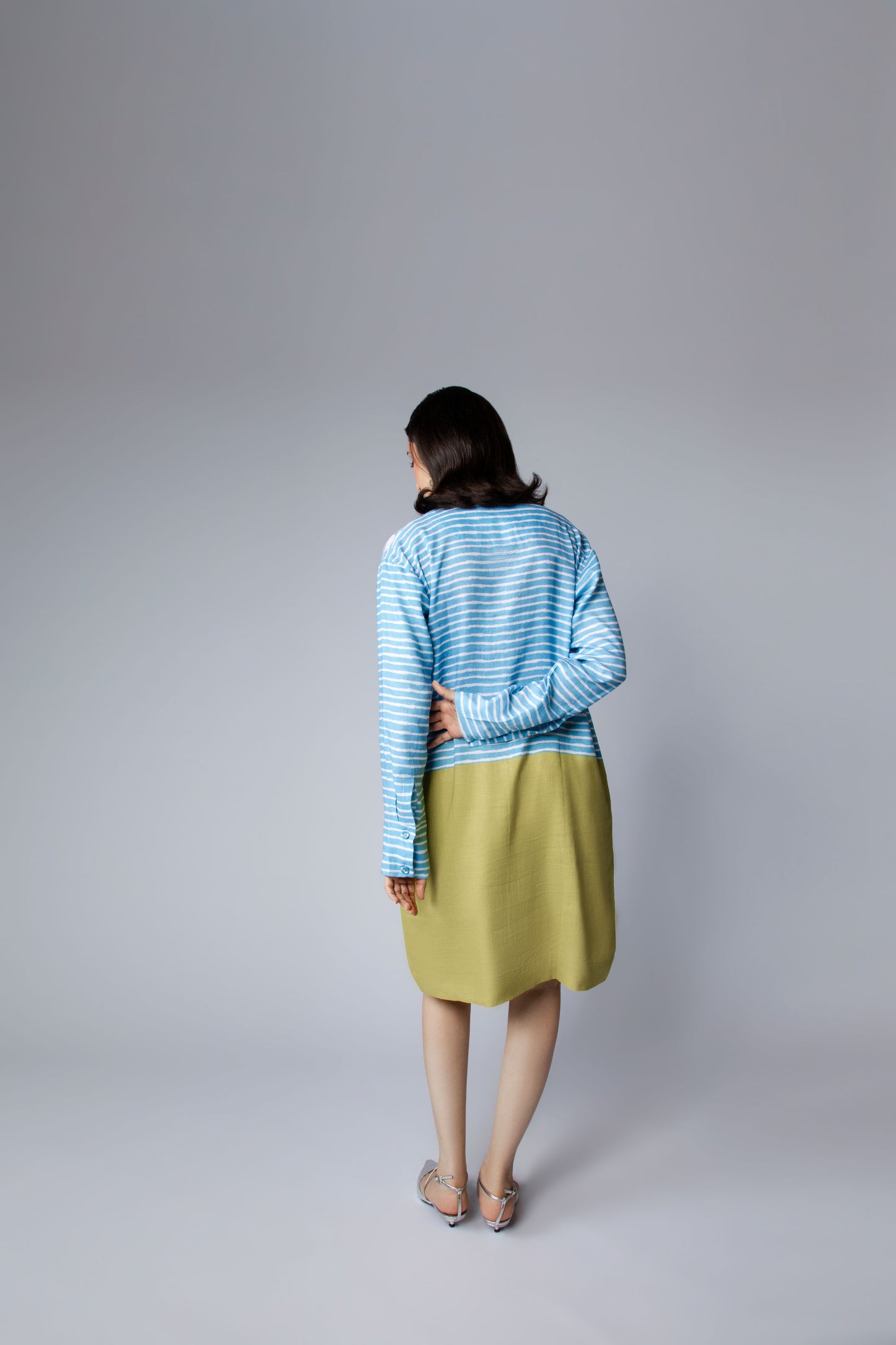 EYE IN THE HEART Dress - Blue