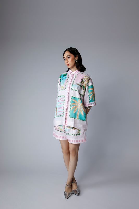 BEACH DAYS W Set - Blue
