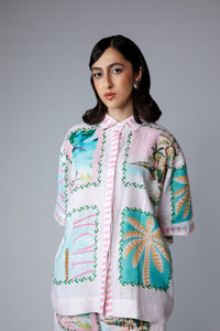 Holidaze Shirt Blue W