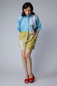 Eye In Heart Shirt Blue W