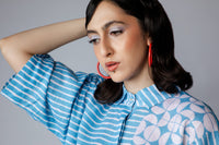 Eye in the Heart Shirt Blue