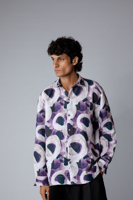 DOODLE U Shirt - Purple