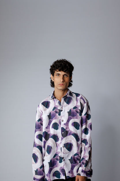 DOODLE U Shirt - Purple