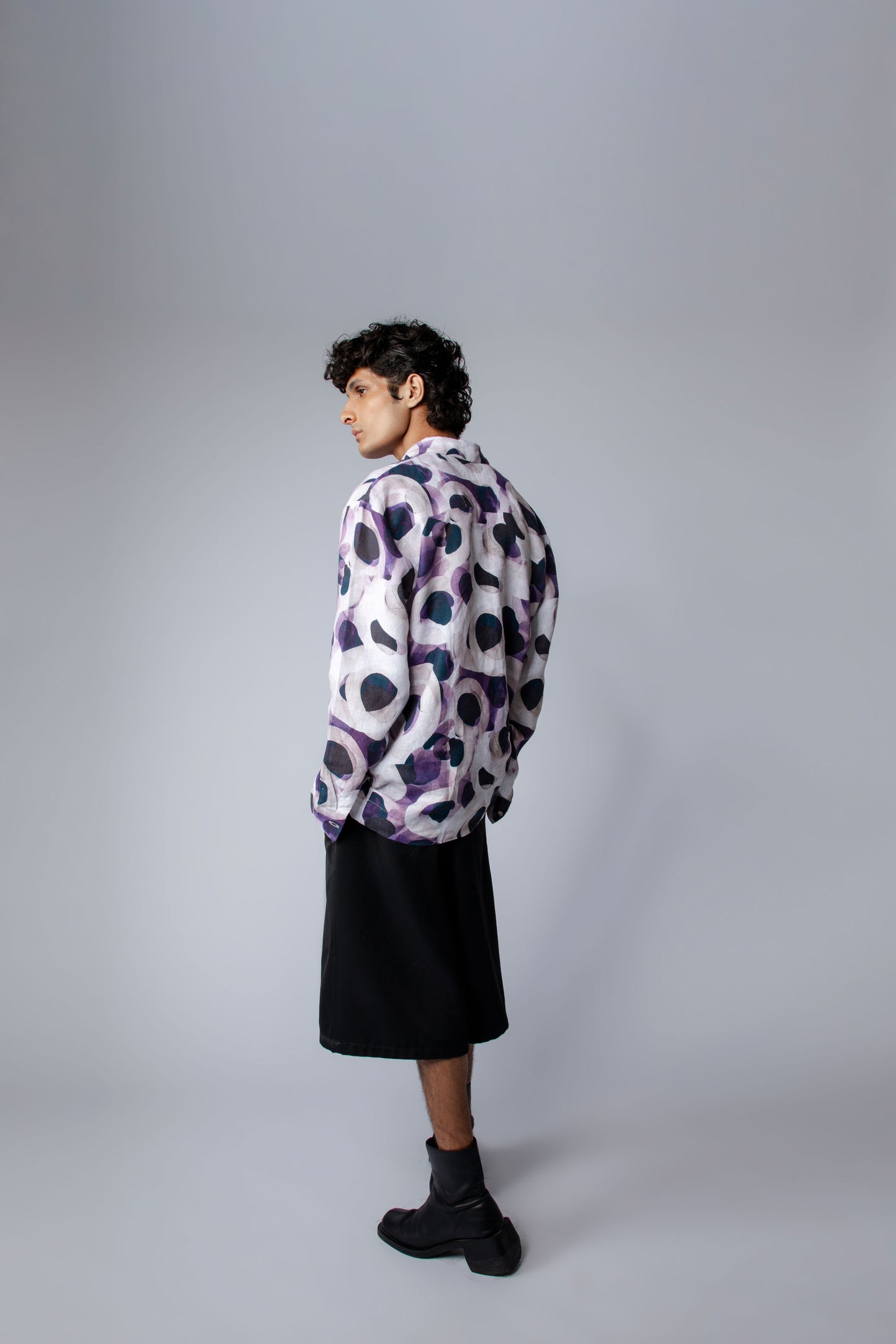 DOODLE U Shirt - Purple