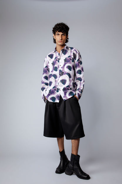 DOODLE U Shirt - Purple