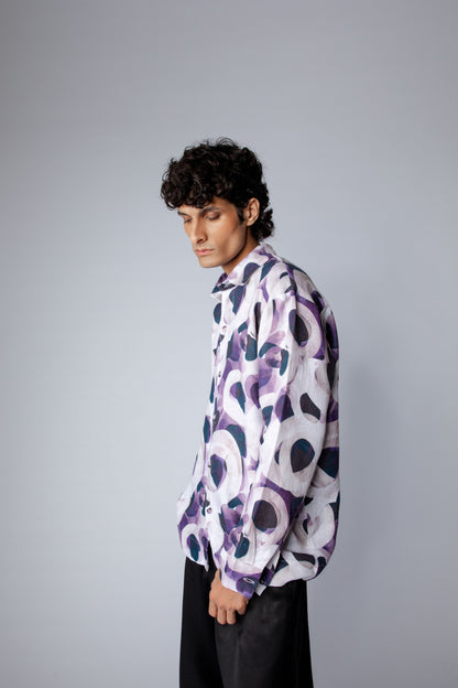 DOODLE U Shirt - Purple