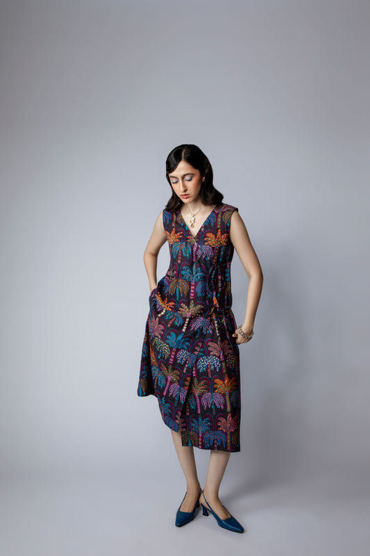 COASTAL MIRAGE Dress - Blue