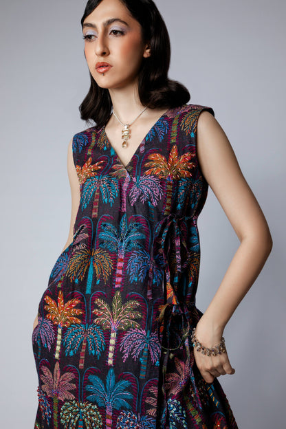 COASTAL MIRAGE Dress - Blue