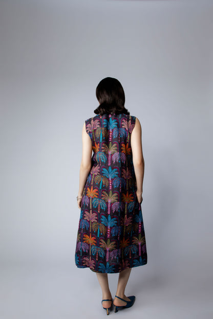 COASTAL MIRAGE Dress - Blue