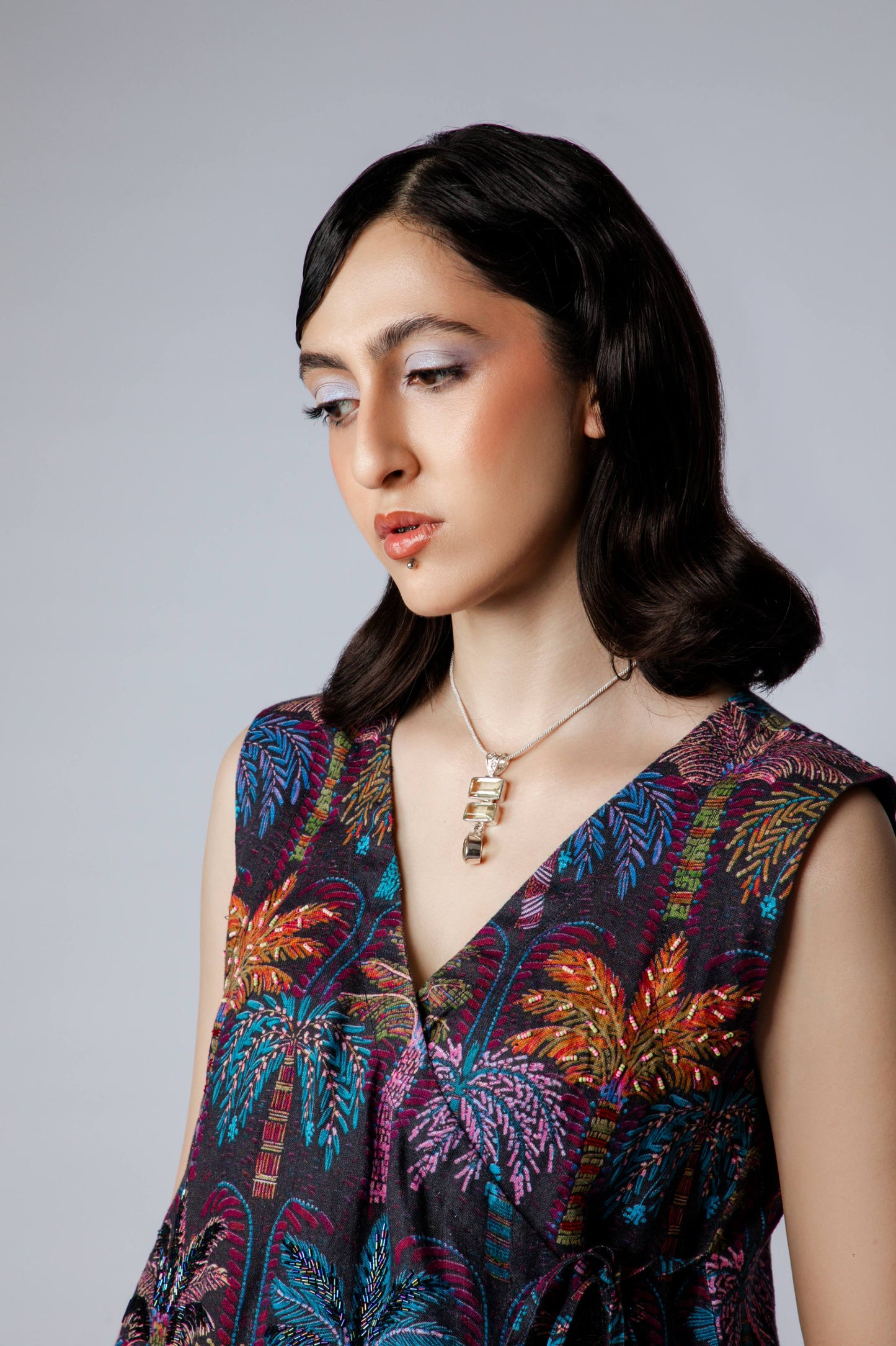 COASTAL MIRAGE Dress - Blue