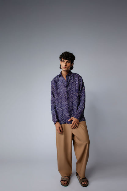 DOT MANIA U Shirt - Purple