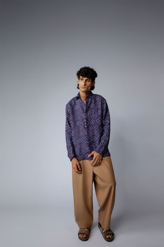 DOT MANIA U Shirt - Purple