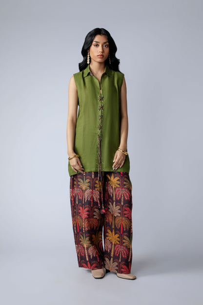 Jungle Mirage Linen Set