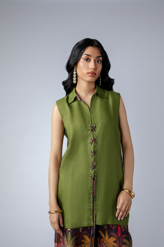 JUNGLE MIRAGE W Set - Green