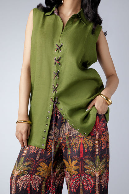 JUNGLE MIRAGE W Set - Green