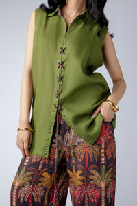 Jungle Mirage Linen Set