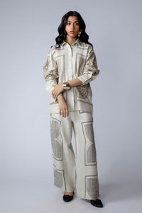 MishMash Shirt Beige W