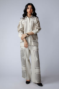 Mishmash Cord Set Beige
