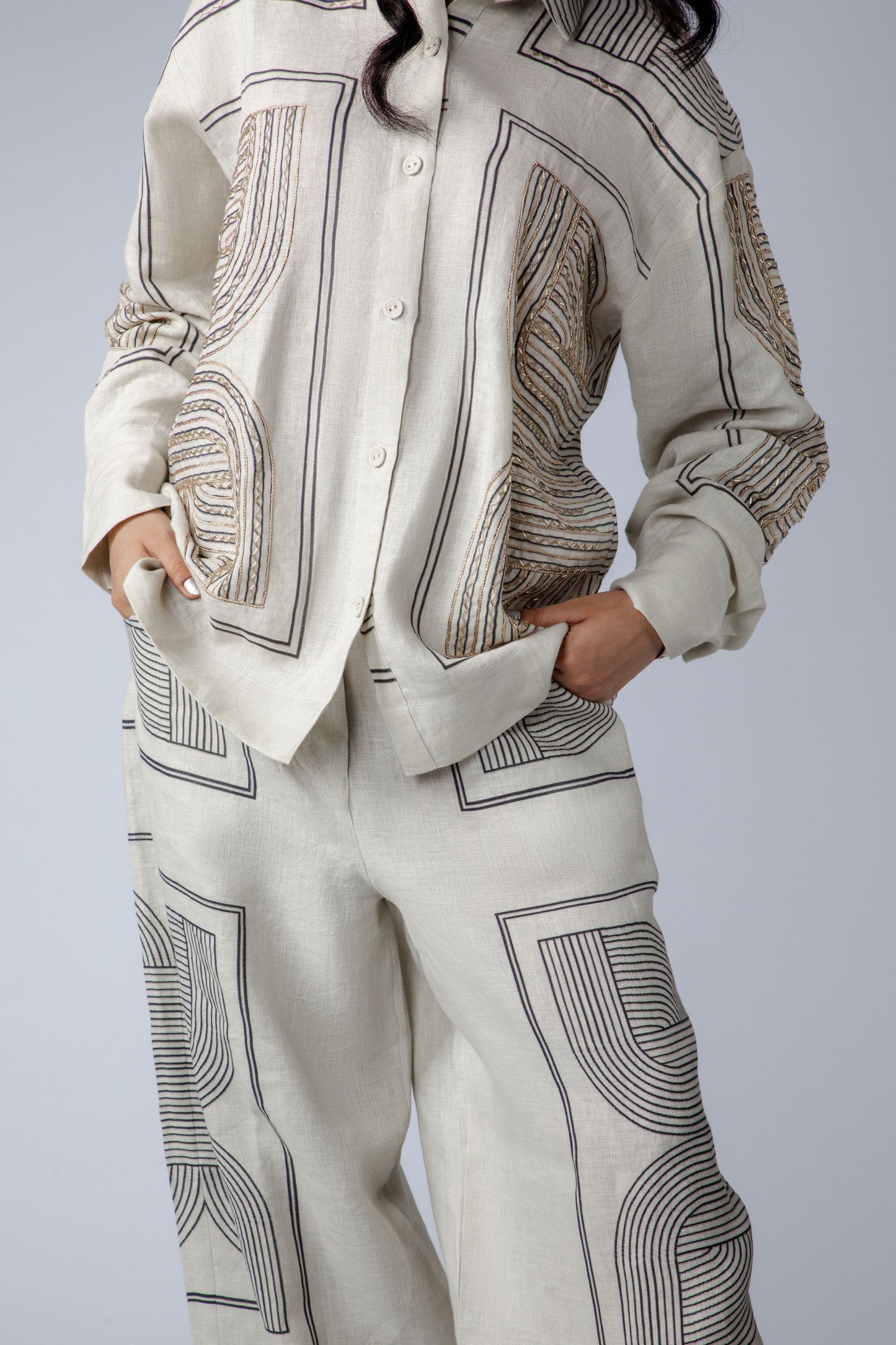 MISH MASH W Set -  Beige