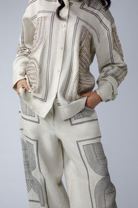 Mishmash Cord Set Beige
