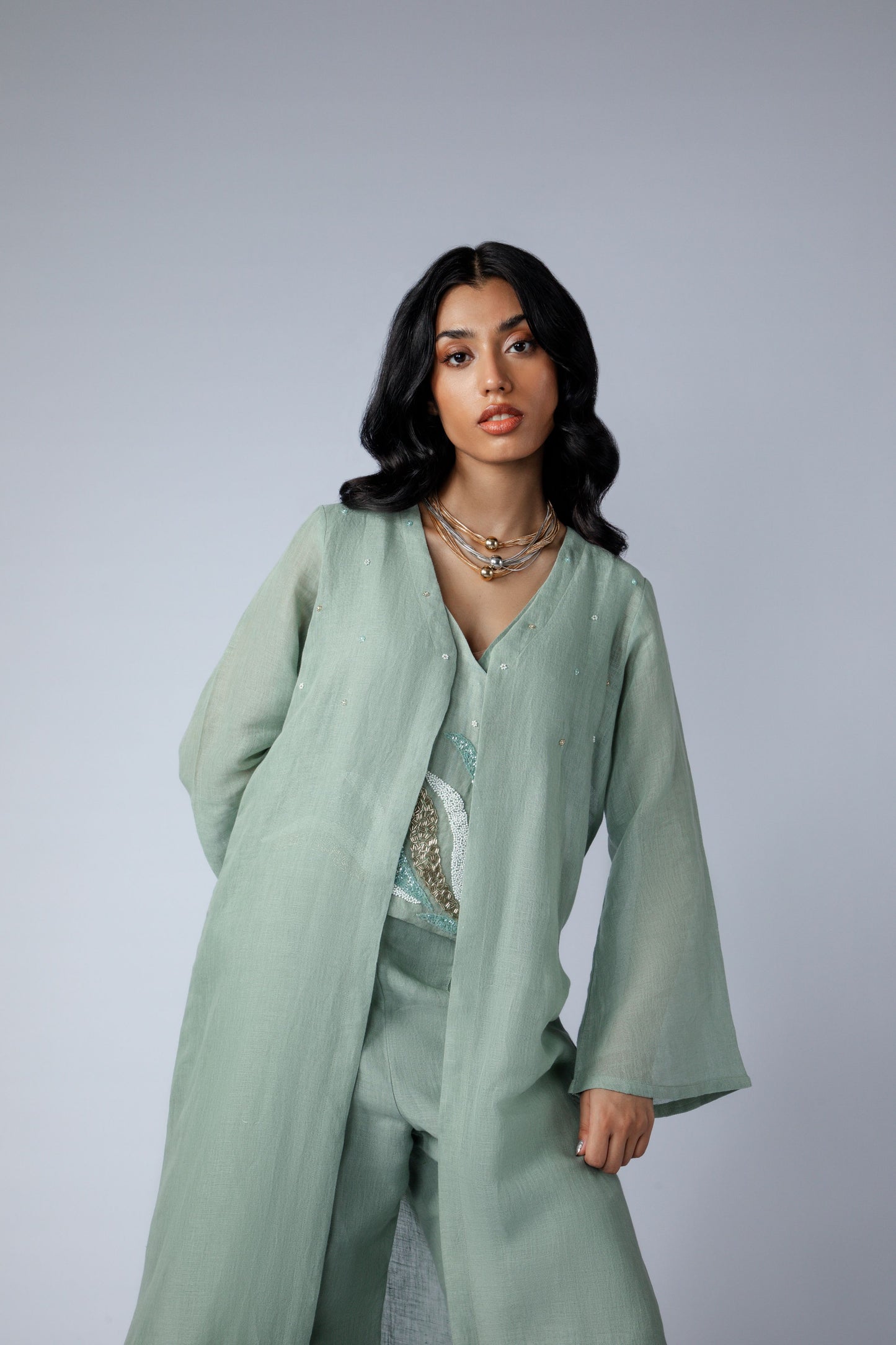 CHILLUMINATED W Shrug Set - Blue