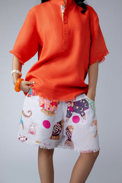 FASHION LEOPARD W Set - Orange