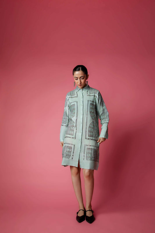 MISH MASH Dress - Green