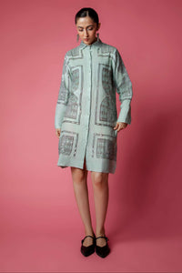 MishMash Dress Green W