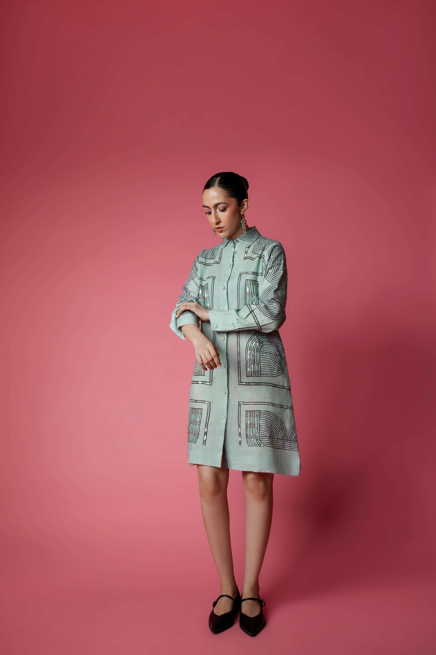 MISH MASH Dress - Green