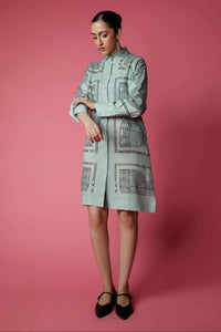 MishMash Dress Green W