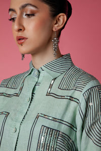 MishMash Dress Green W