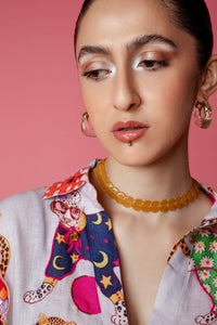 Fashion Leopard Dress Gray W