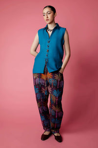 Coastal Mirage Eyelet Shirt W