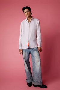 Tropical Swarm Linen Shirt
