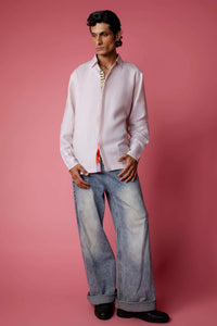 Tropical Swarm Linen Shorts