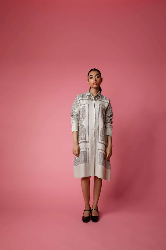 MISH MASH Dress - Beige
