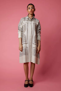 MishMash Dress Beige W