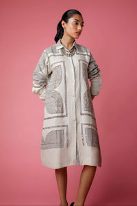 MishMash Dress Beige W