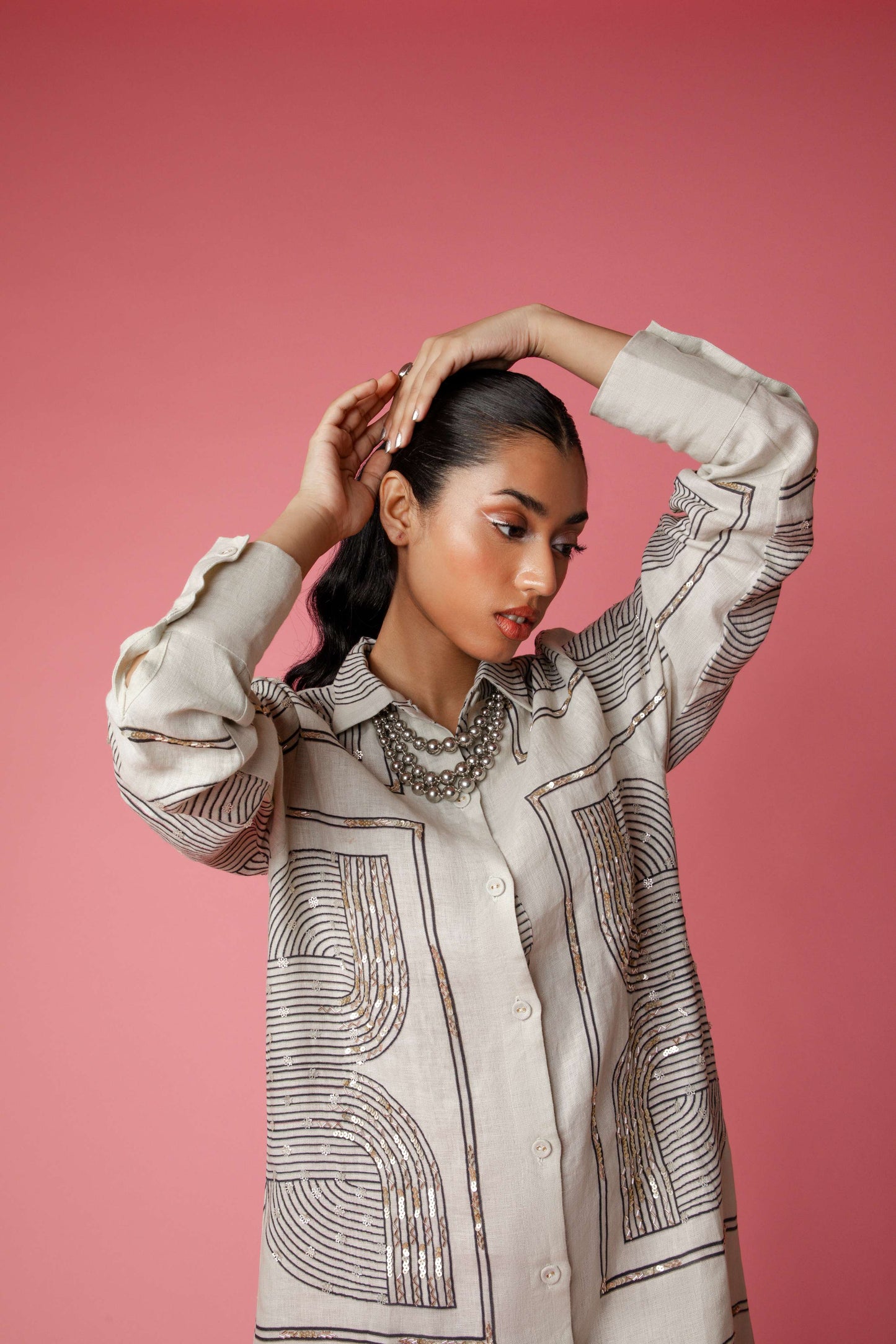 MISH MASH Dress - Beige