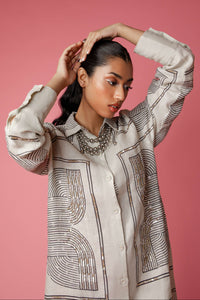 MishMash Dress Beige W